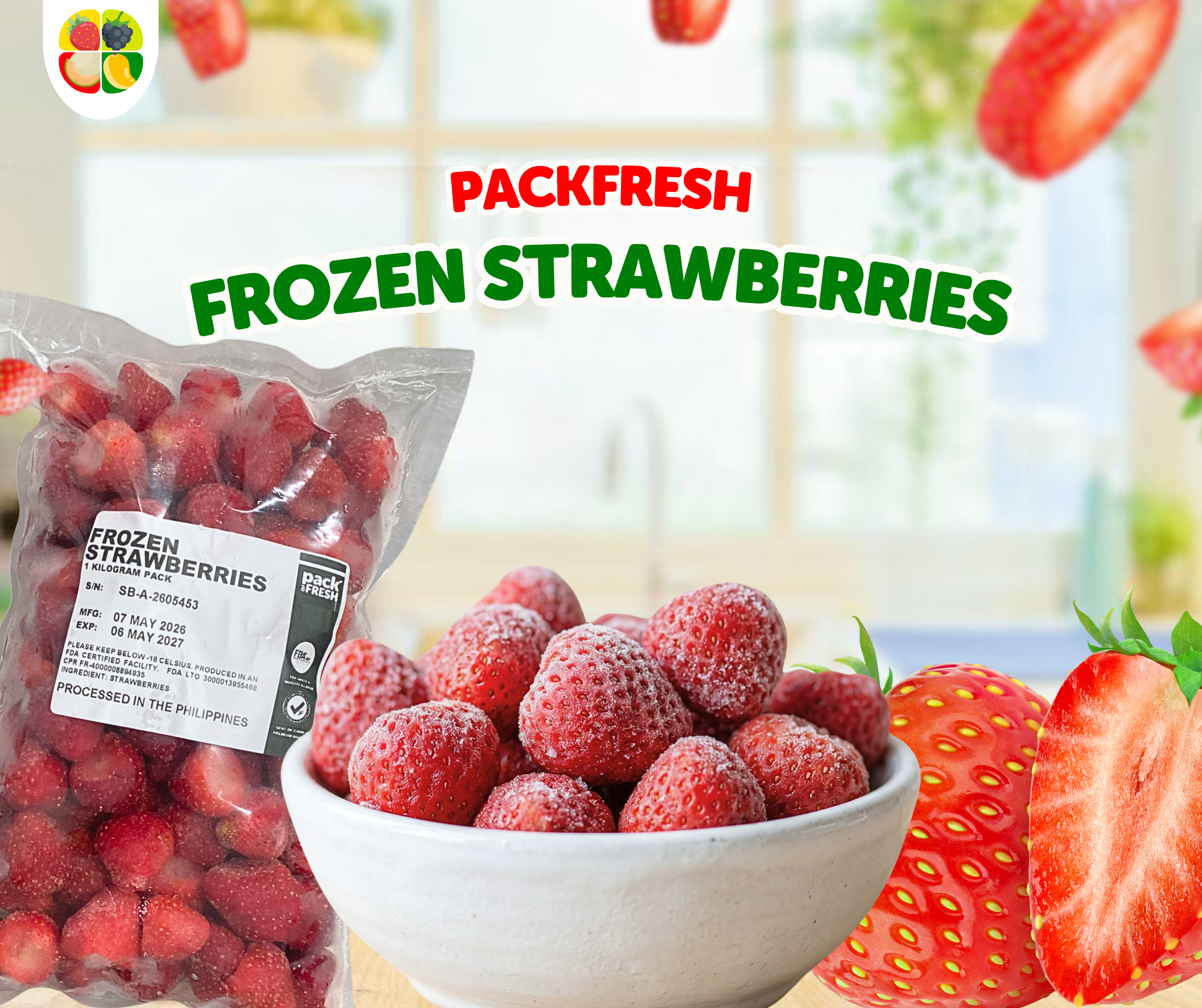 Frozen Strawberries