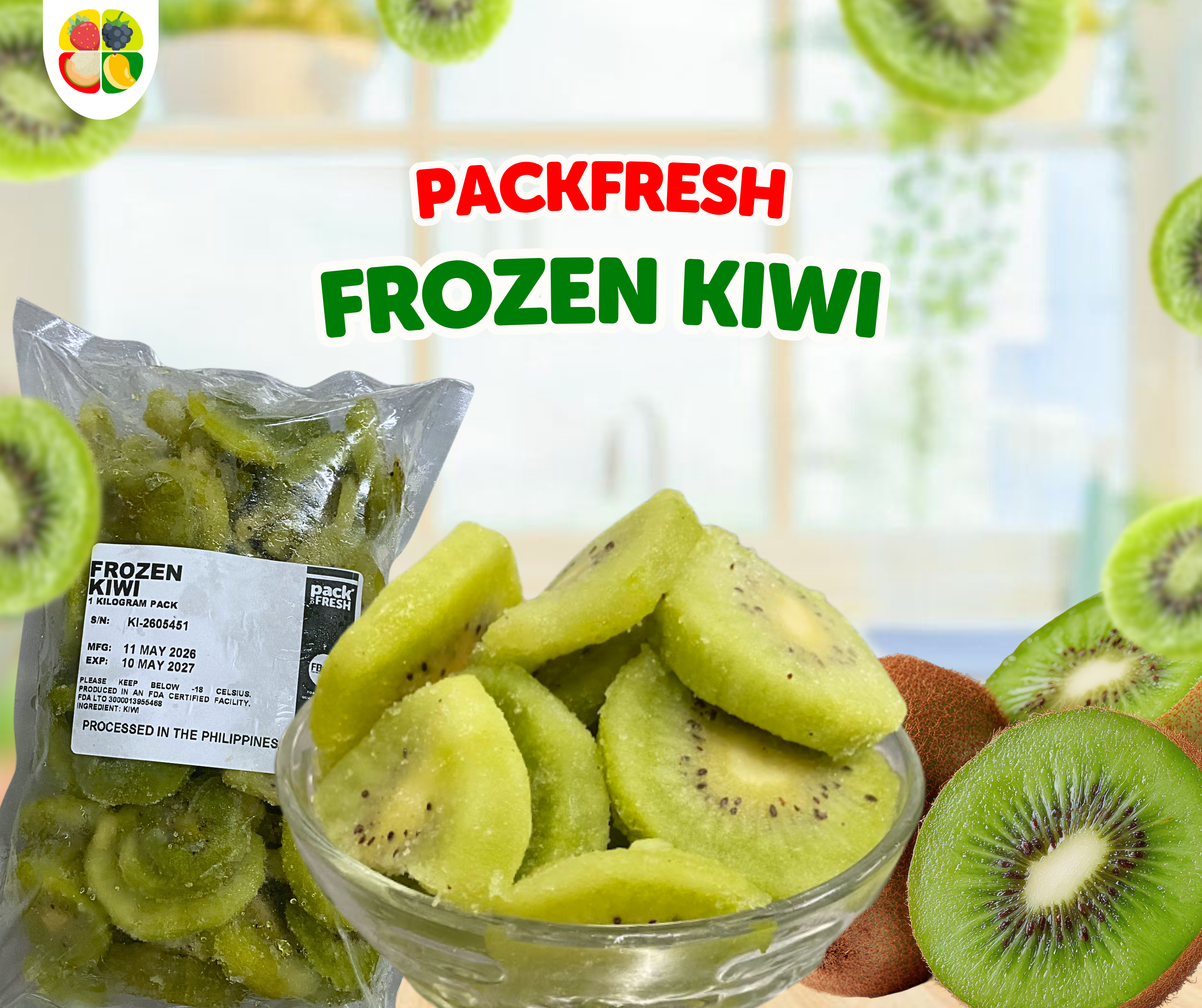 Frozen Kiwi